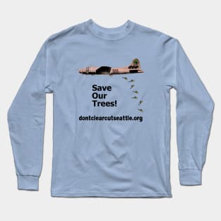 bombing chainsaws Long Sleeve T-Shirt